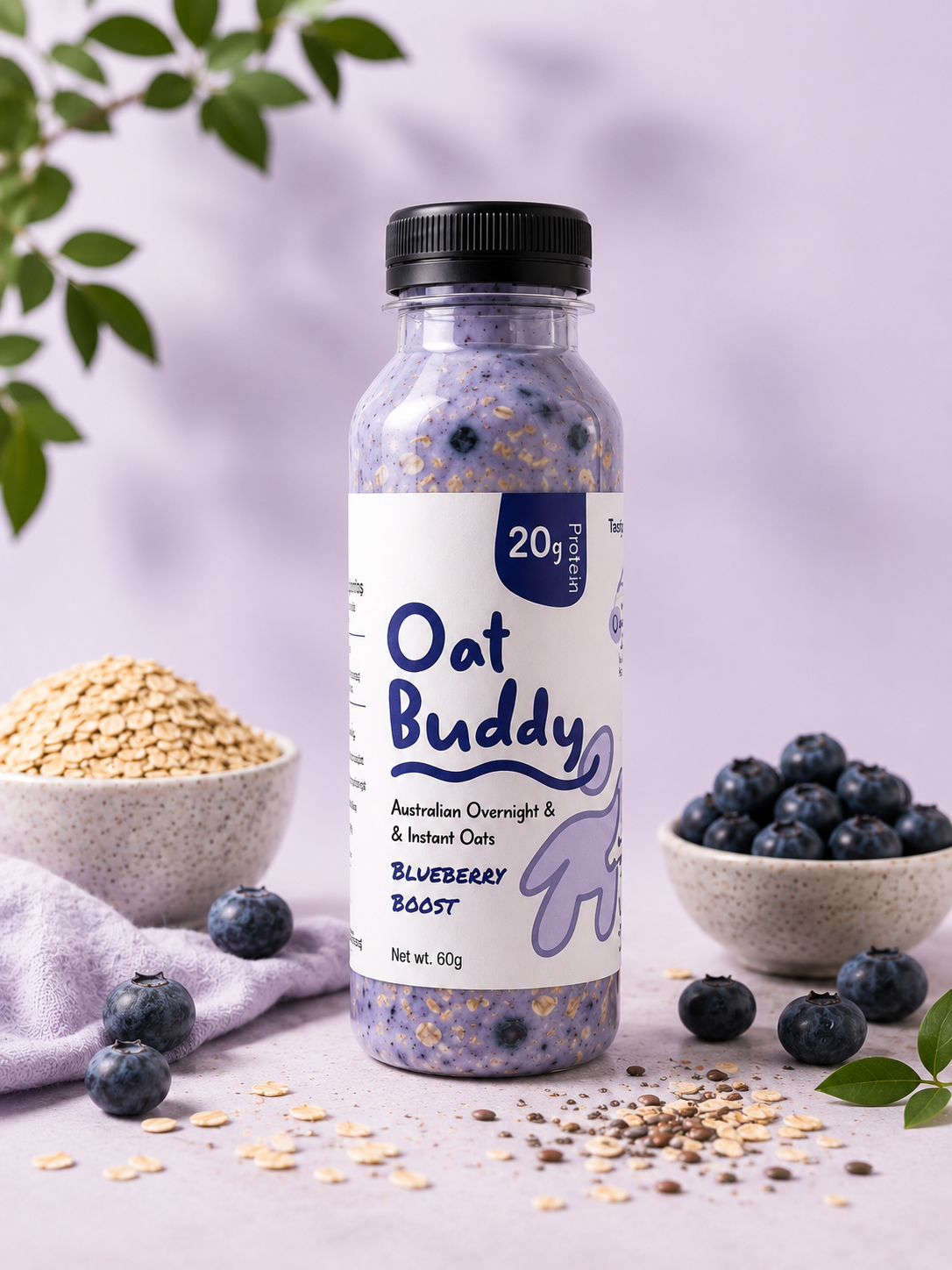 Blueberry Boost bottle packshot
