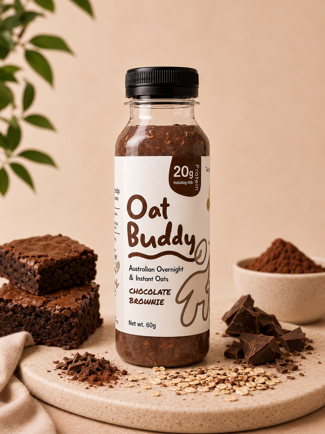 Chocolate Brownie bottle packshot