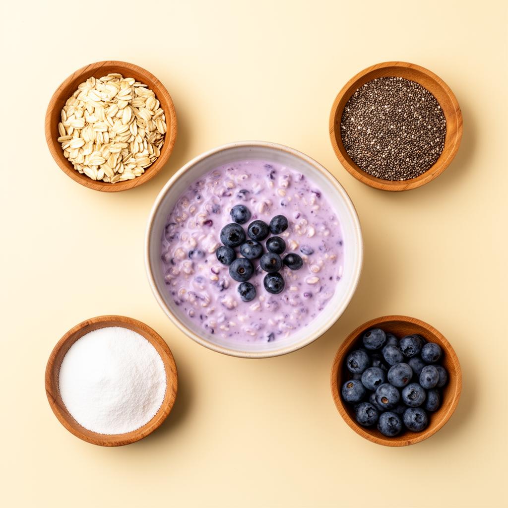 Blueberry Boost prepared bowl