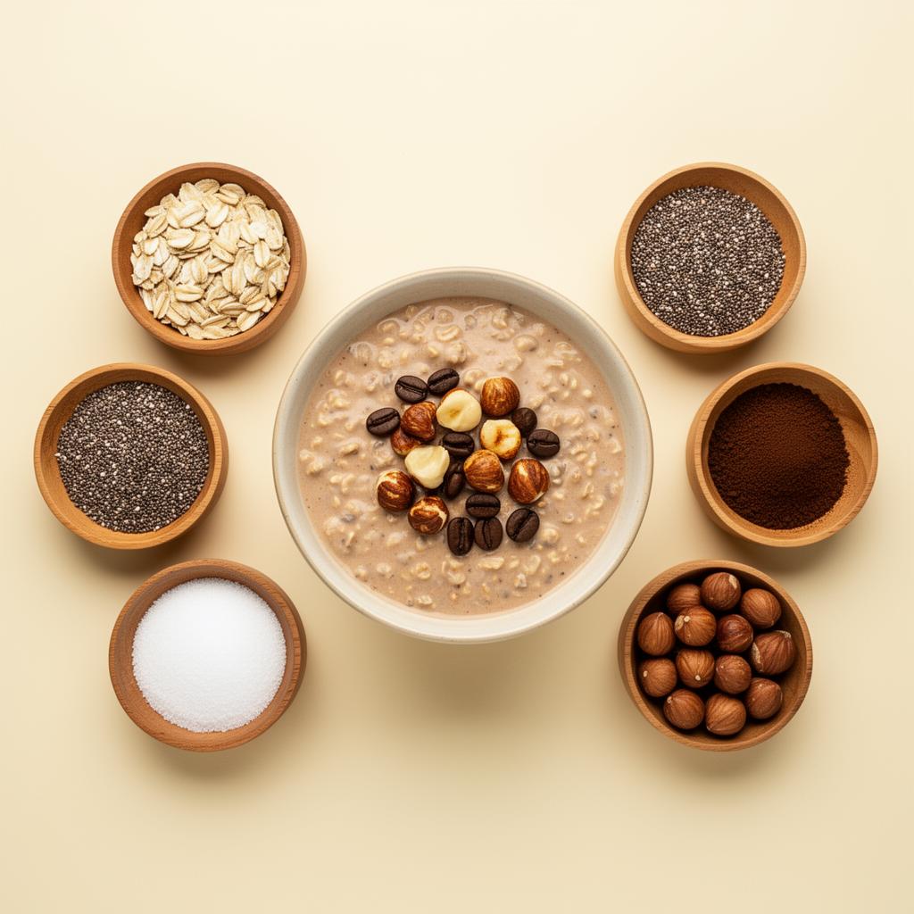 Hazelnut Coffee prepared bowl