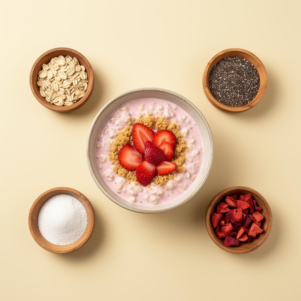 Strawberry Cheesecake prepared bowl