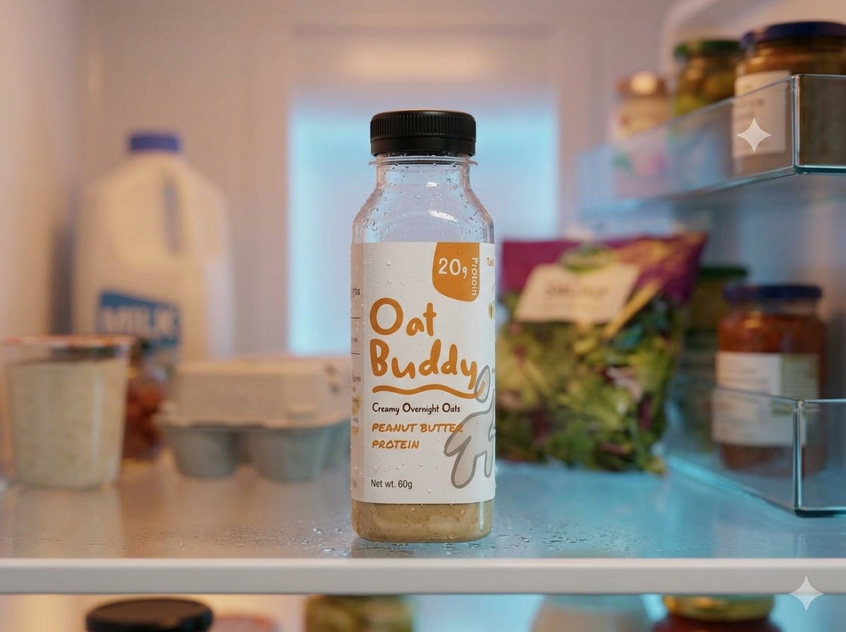 Step 3: Chill the OatBuddy bottle